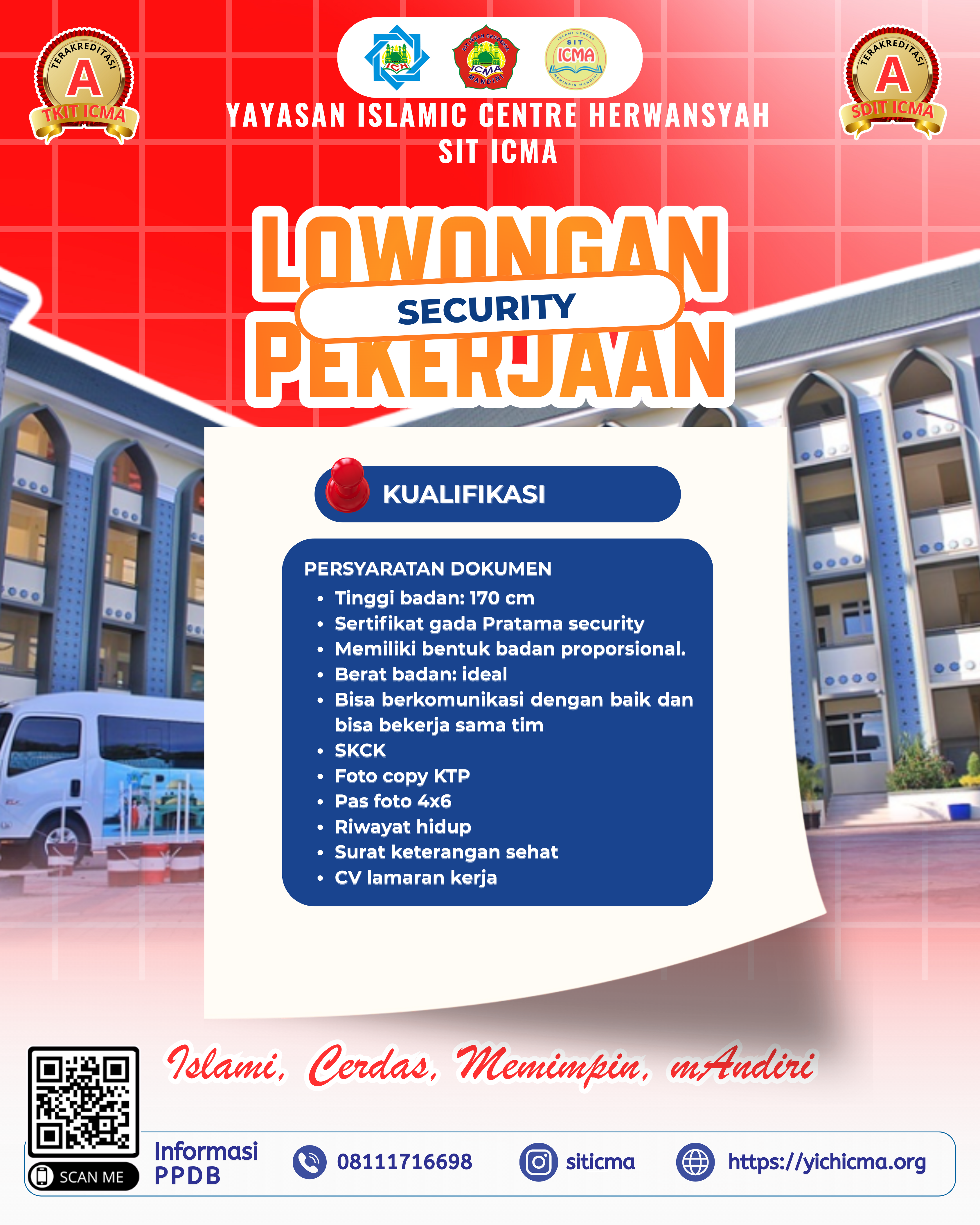LOWONGAN PEKERJAAN SECURITY