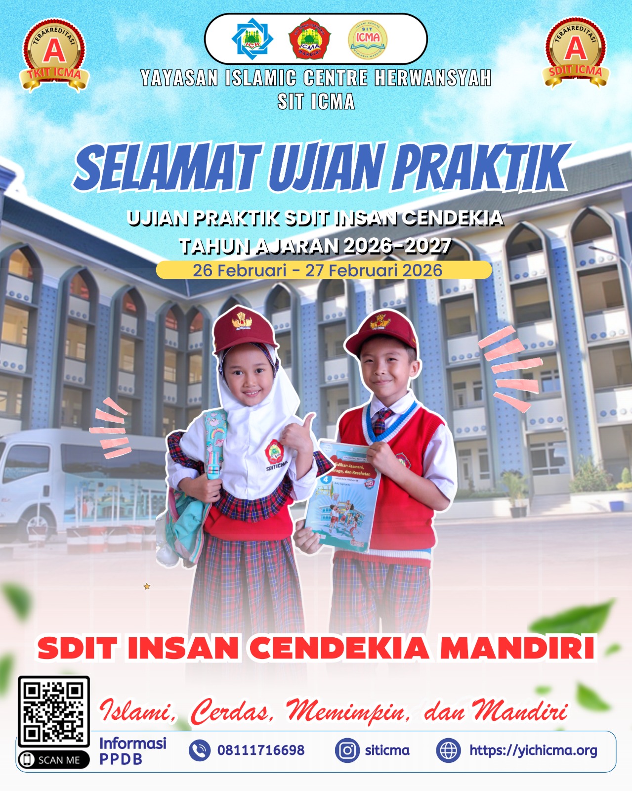 Ujian Praktik SDIT ICMA