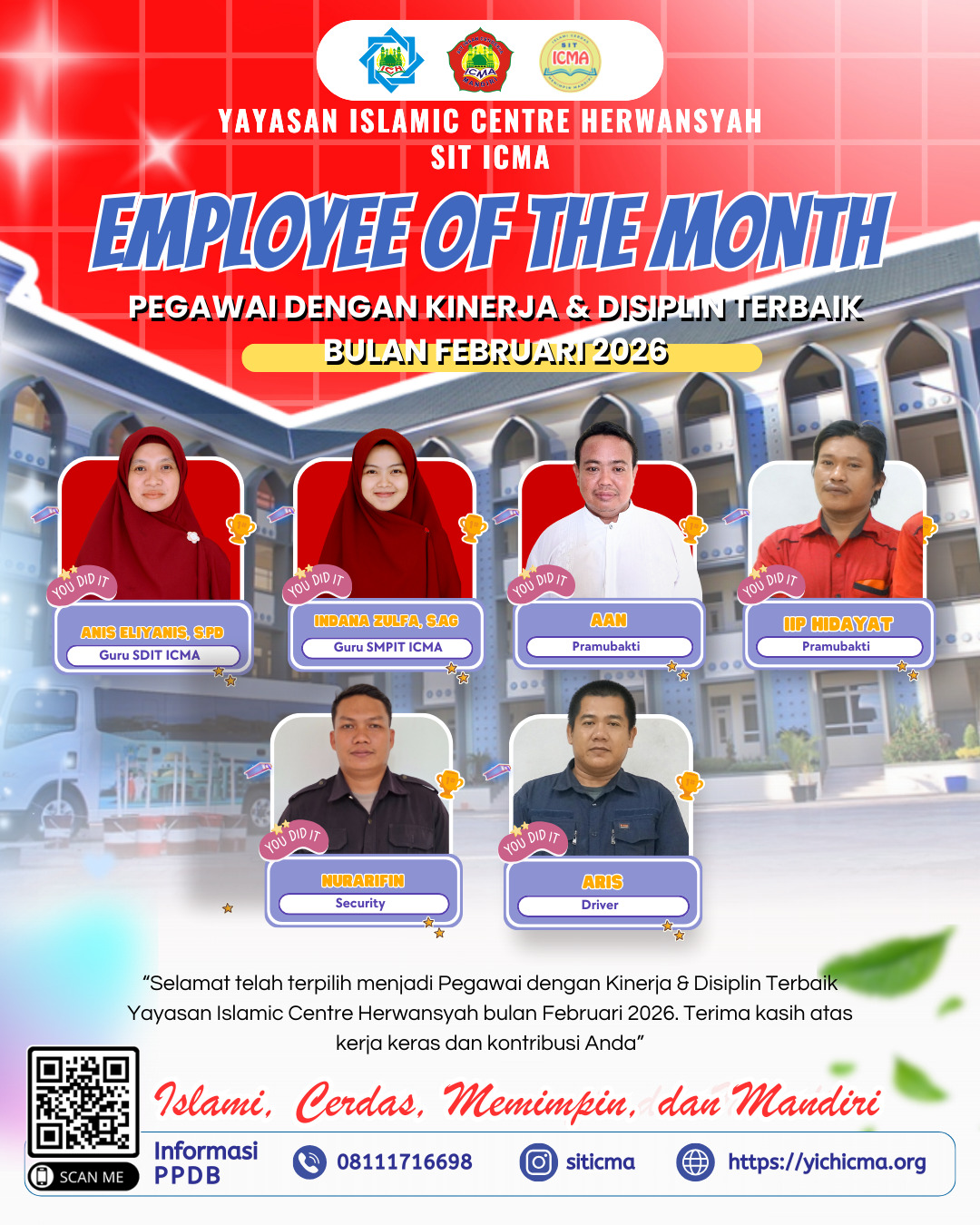 Employee Of The Month March 2026